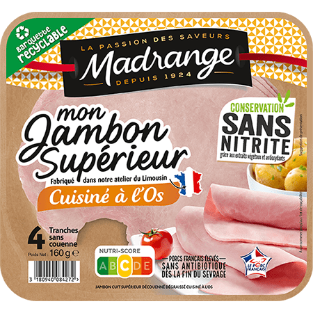 Mon Jambon Supérieur Cuisiné à l’os Conservation sans nitrite