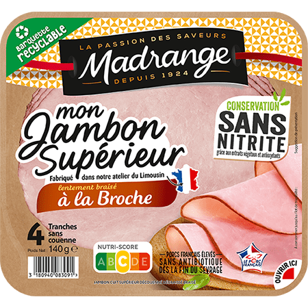 Mon Jambon Supérieur à la Broche Conservation sans nitrite