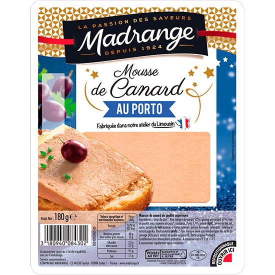 Mousse de canard au Porto