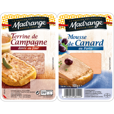 visuel terrine de campagne et mousse de canard
