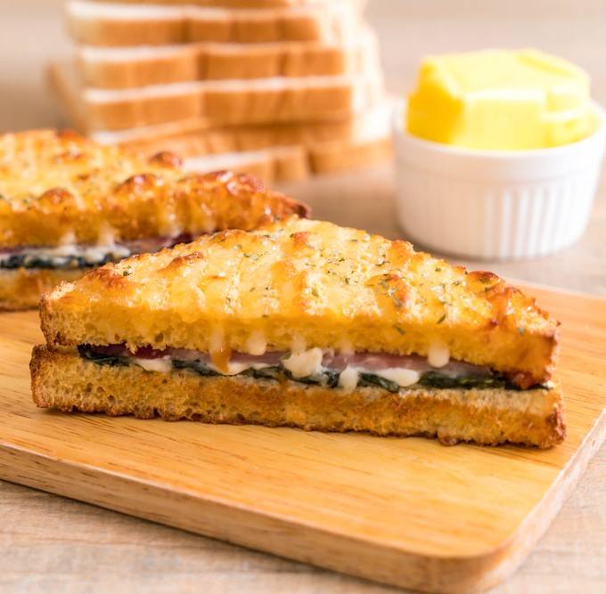 croque-monsieur au jambon