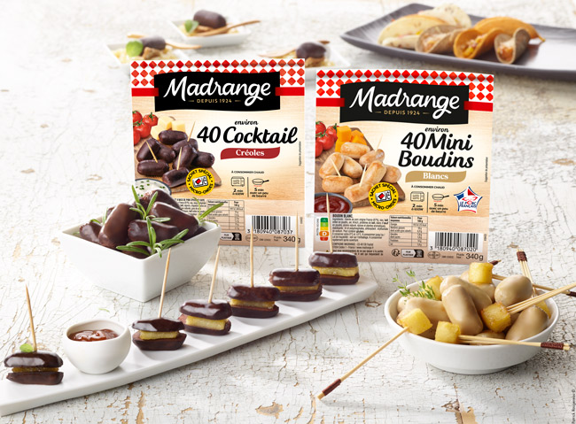 Gamme des mini-boudins Madrange