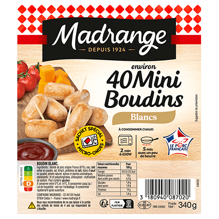Mini boudins blancs