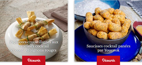 Recette avec des saucisses cocktail