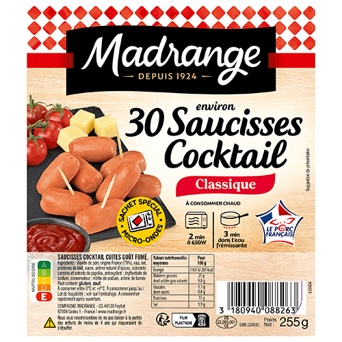 Saucisses cocktail classique