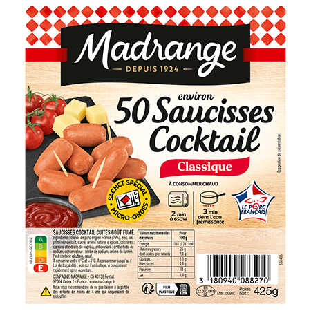 Saucisses cocktail classique
