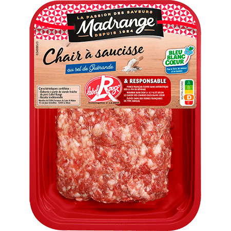 Chair à saucisse au sel de Guérande Label Rouge & Responsable