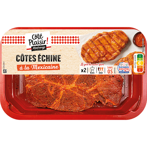 Côtes échine à la Mexicaine