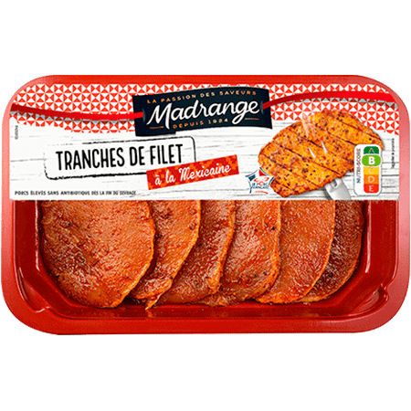 Filet de porc mariné à la mexicaine