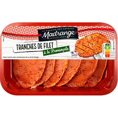 Tranches de filet à la provençale