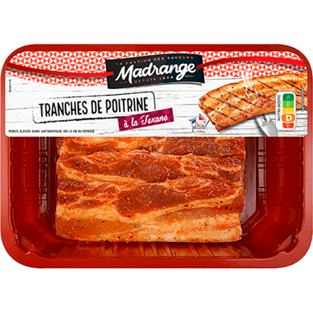 Tranches de poitrine <br><i>à la Texane</i>