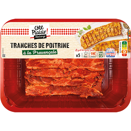 Tranches de poitrine à la Provençale
