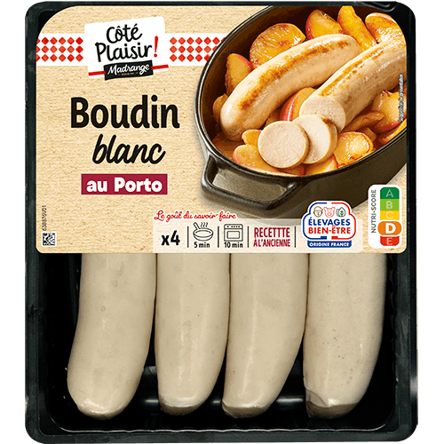 Boudin blanc au Porto