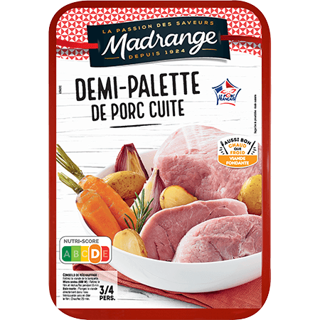 Demi-palette de porc cuite