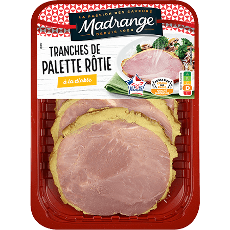 Tranches de palette rôtie <br><i>à la diable</i>