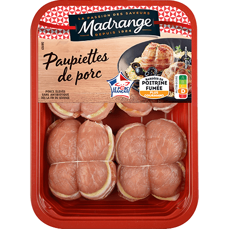 Paupiettes de porc lardées Madrange