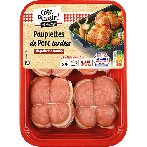 Paupiettes de porc lardées Madrange