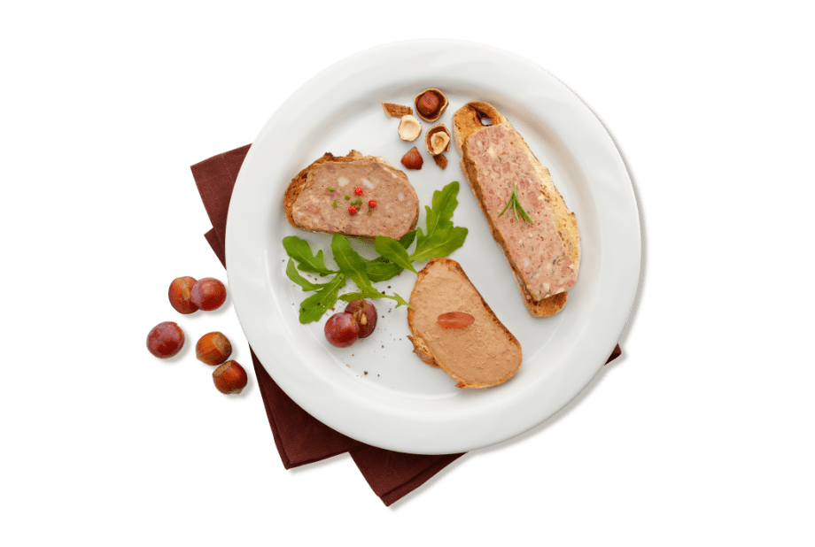 Photo gamme mousses et terrines