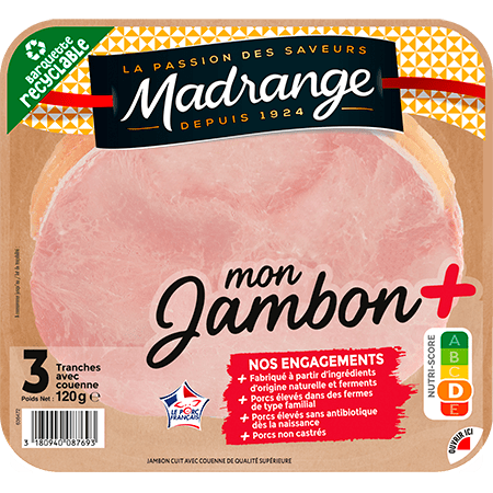 Mon Jambon + avec couenne