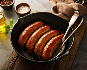 Temps de cuisson saucisse à la poele