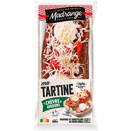 Ma Tartine <br><i>Chèvre et lardons</i>