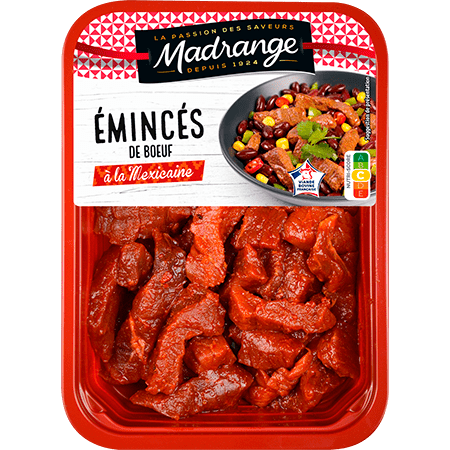 Émincés de bœuf à la mexicaine