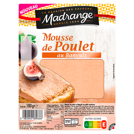 Mousse de poulet <br><i>au Banyuls</i>