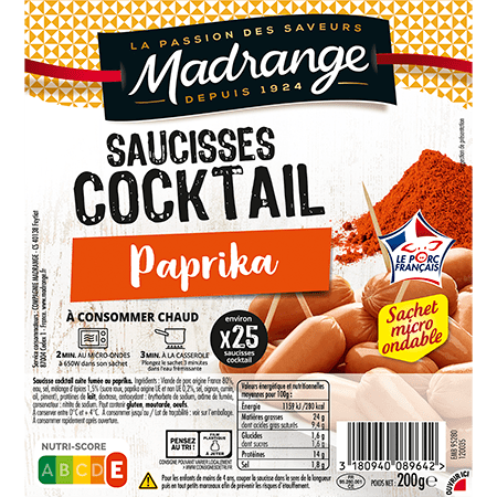 Mes Saucisses Cocktail Paprika