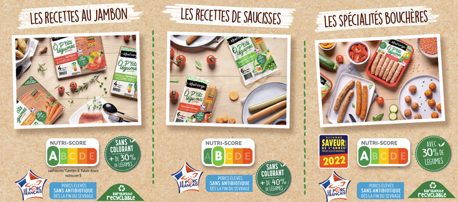 gamme Ô P'tits Légumes