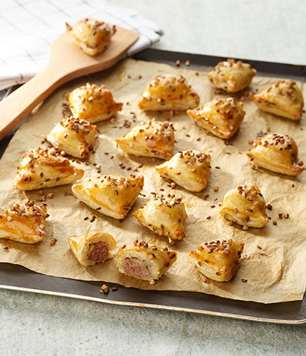 friands feuilletés à la viande