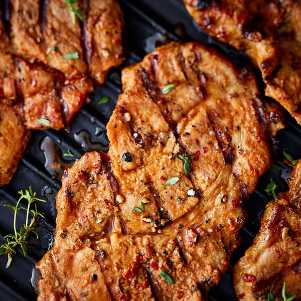 Côtes de porc au barbecue