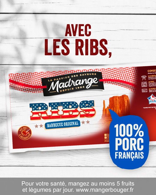 Ribs barbecue original