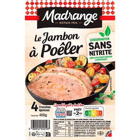 Le jambon à poêler