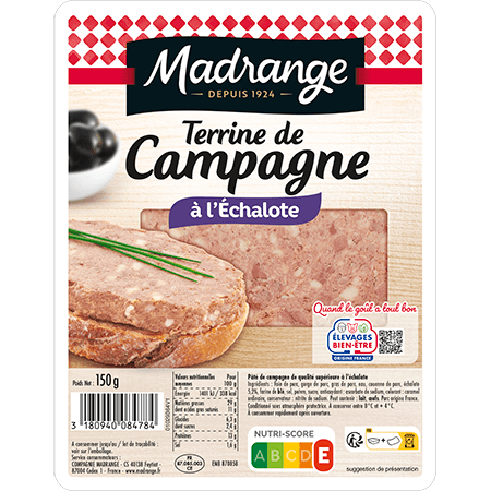 Terrine de campagne à l’échalote