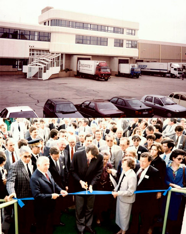 Inauguration usine de Limoges Feytiat
