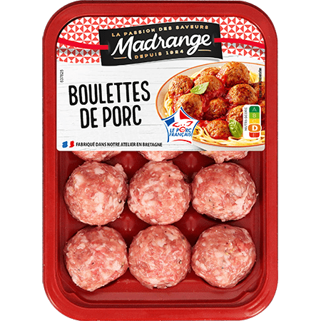 Boulettes de porc nature