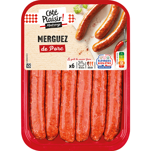 Merguez de porc