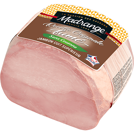 Jambon Cuit Supérieur Recette Originale Fumé sans couenne