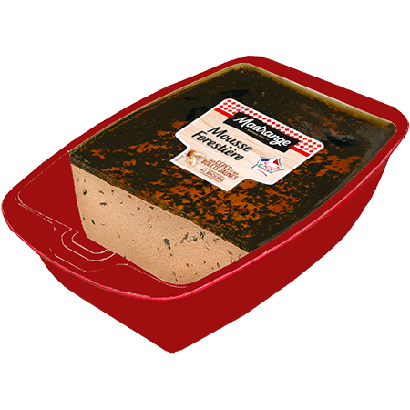 Mousse forestière aux cèpes et aux bolets jaunes