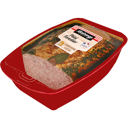 Pâté forestier aux champignons à l’ancienne