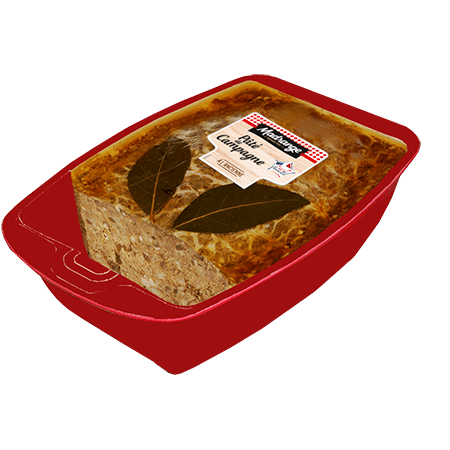 Pâté de campagne à l’ancienne au rayon coupe