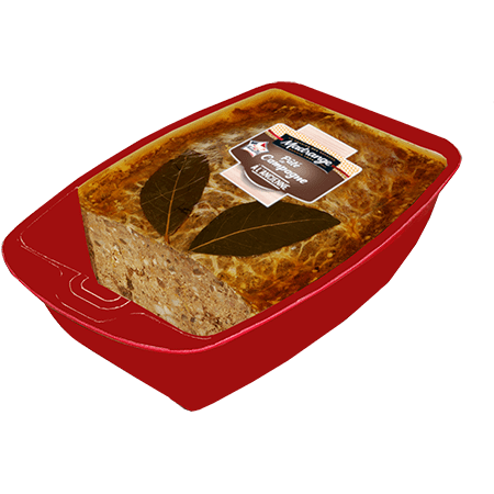 Pâté de campagne à l’ancienne au rayon coupe