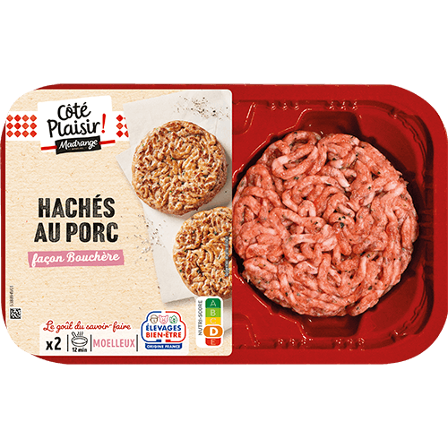 Les Hachés au Porc façon bouchère