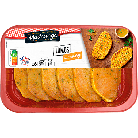 Lomos au curry