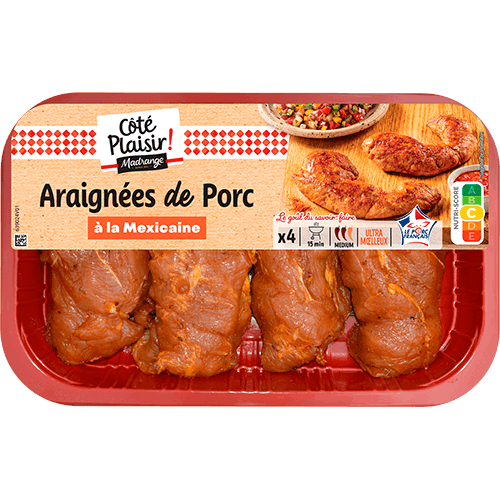 Araignées de porc à la mexicaine