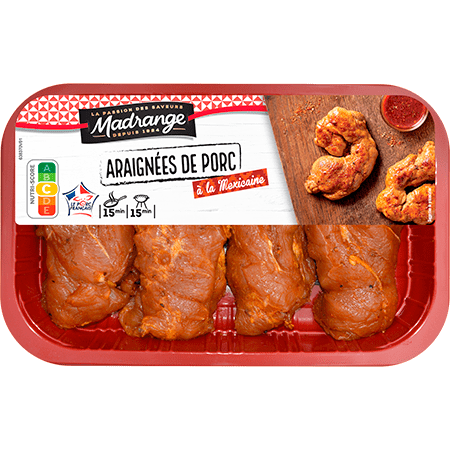 Araignées de porc à la mexicaine