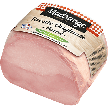 Jambon Cuit Supérieur Recette Originale Fumé sans couenne