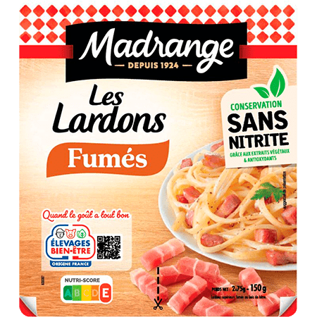Lardons fumés Madrange