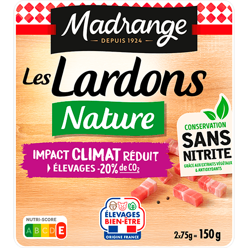 Les lardons nature