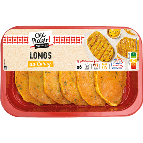 Lomos au curry